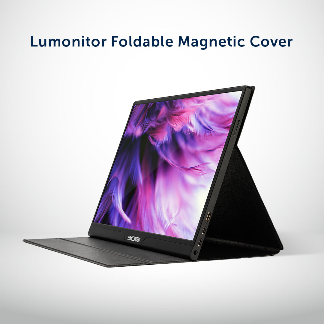Lumonitor Foldable Magnetic Stand + Cover